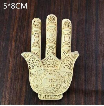 Israel Orașul antic al Ierusalimului Șapte sfeșnice Magnet pentru frigider 3D Suvenir de călătorie Autocolante magnetice pentru frigider