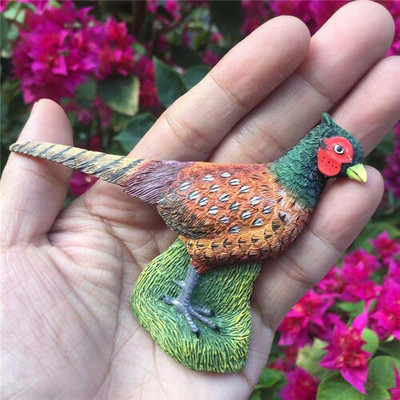 Állatmadár hűtőmágneses gyanta díszítő mágneses mágnes