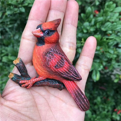 Állatmadár hűtőmágneses gyanta díszítő mágneses mágnes