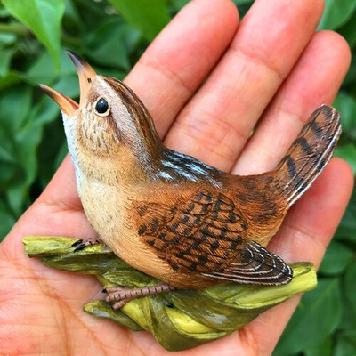 Állatmadár hűtőmágneses gyanta díszítő mágneses mágnes