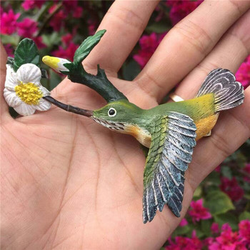 QIQIPP Декоративен магнит за засмукване на птича смола Колибри