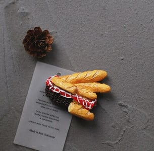 Hűtőmágnes Mesterséges Élelmiszer Hűtőszekrény Mágnes Kenyér Tojás Zöldségek Mágneses Otthoni Dekorációk Re-ment Ajándékok Otthoni Kiegészítők