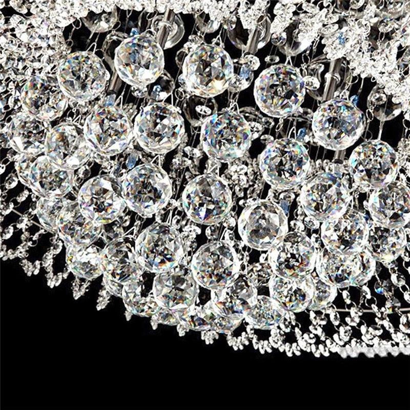 10 vnt. Skaidrus 20 mm krištolinis sietynas, pakabinamas rutulinis stiklinis prizmė