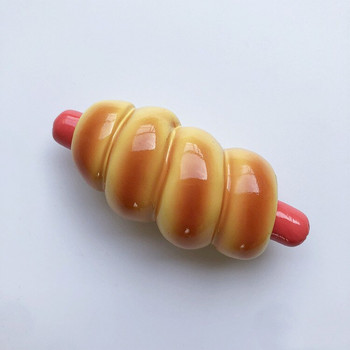 Χειροποίητο Ζωγραφισμένο Λουκάνικο Ψωμί Smiley Egg 3D Μαγνήτες Ψυγείου Αναμνηστικά Τουρισμού Ψυγείο Μαγνητικά αυτοκόλλητα