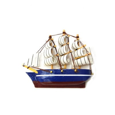 LUCKK 2020 Noutăți 1 buc Magneți Frigider pentru Barcă cu Pânze Mini Magnet Autocolant Frigider Suvenir BXT-10