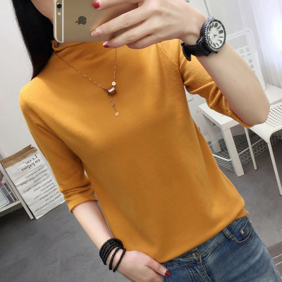 Pulover de dama subtire cu maneci 3/4