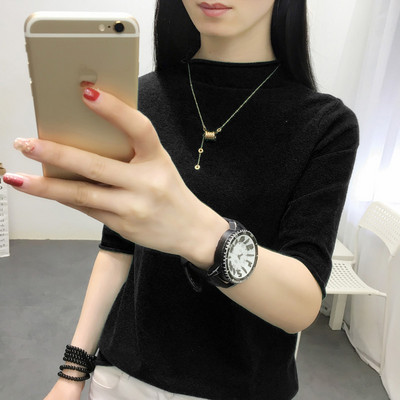 Pulover de dama subtire cu maneci 3/4