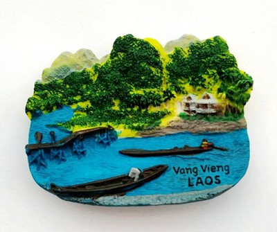 Vatican, Peru și Myanmar Thailanda Chile Insula Paștelui Magnet pentru frigider 3D Suveniruri din lume Autocol magnetic pentru frigider