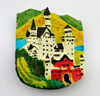 Vatican, Peru și Myanmar Thailanda Chile Insula Paștelui Magnet pentru frigider 3D Suveniruri din lume Autocol magnetic pentru frigider