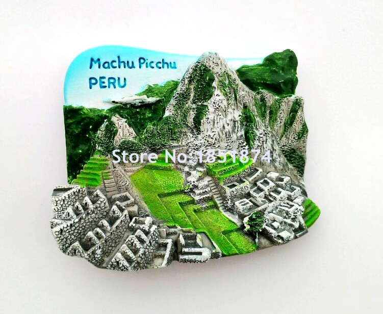 Vatican, Peru și Myanmar Thailanda Chile Insula Paștelui Magnet pentru frigider 3D Suveniruri din lume Autocol magnetic pentru frigider