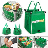 Szupermarket bevásárlótáska Környezetbarát kocsi táska Vastag kosártáskák Nagy kapacitású kézitáskák Összehajtható, újrafelhasználható női kosártáska