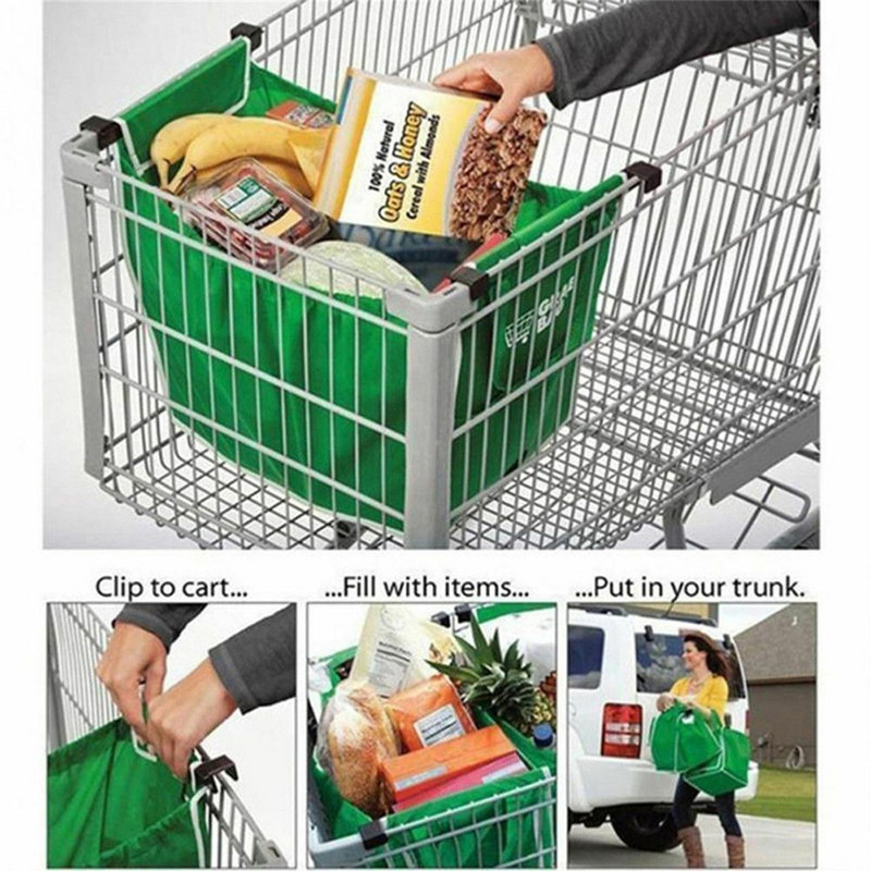 Szupermarket bevásárlótáska Környezetbarát kocsi táska Vastag kosártáskák Nagy kapacitású kézitáskák Összehajtható, újrafelhasználható női kosártáska