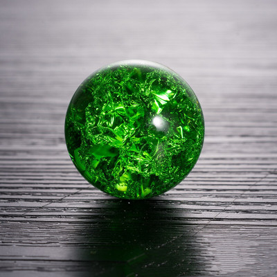 4/5 cm ledo įtrūkimo krištolinis stiklo rutulys stebuklingas Feng shui rutulys, uolos fontanas Bonsai kamuolys Svetainės namų dekoravimas