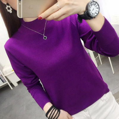 Κλασική γυναικεία μπλούζα με οβάλ λαιμόκοψη