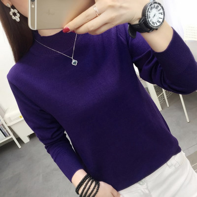 Κλασική γυναικεία μπλούζα με οβάλ λαιμόκοψη