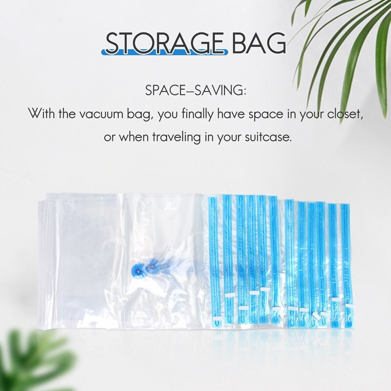 12 vnt rinkinio vakuuminis maišelis 60x40 cm laikymo maišelis maišelis vakuuminis maišelis