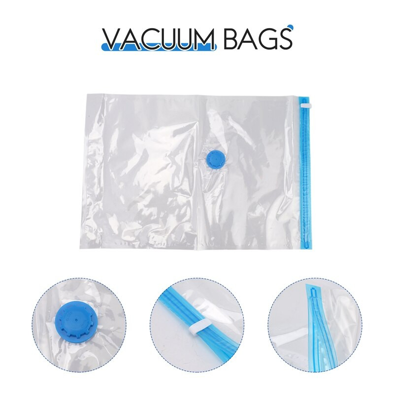 12 vnt rinkinio vakuuminis maišelis 60x40 cm laikymo maišelis maišelis vakuuminis maišelis