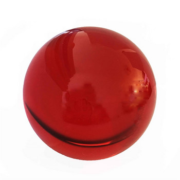 60mm Όμορφη διακόσμηση σπιτιού Mixcolor Glass Sphere Magic FengShui Pink Crystal Ball & Globe Crystal Paperweight Ball