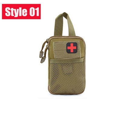 Kompleti prve pomoći Torba Prijenosni lov na otvorenom Vojni taktički paket za preživljavanje Hitni paket Medicinski paket za dom/auto EDC paket alata