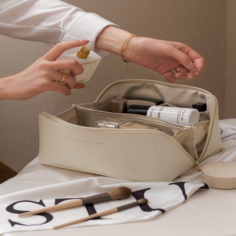 2022 ÚJ Ins Kozmetikai táska Utazási Kiegészítők Nagy kapacitású mosótáska Otthoni Fürdőszoba Szervező Toaletttáska Feleség luxusajándék