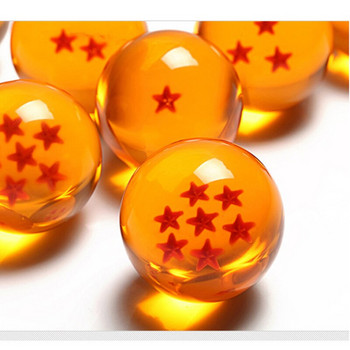 76 mm прозрачна 3D 1 до 7 звездна кристална топка за фотография Lensball стъклена смола гадаеща леща глобус магическа сфера артикули за детски подаръци