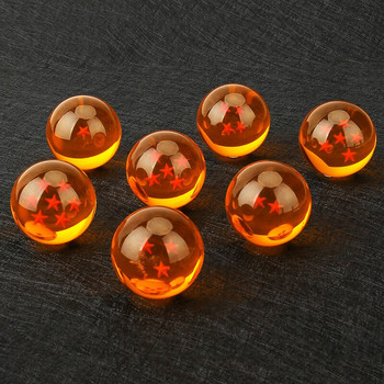 76 mm прозрачна 3D 1 до 7 звездна кристална топка за фотография Lensball стъклена смола гадаеща леща глобус магическа сфера артикули за детски подаръци