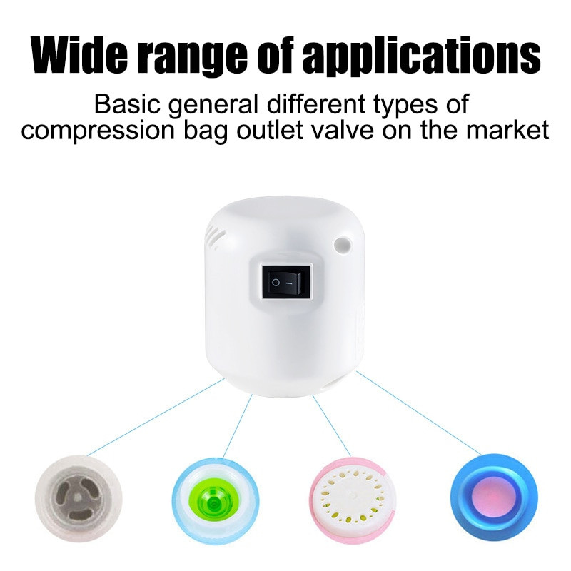 55 W Galingas vakuuminis siurblys Vakuuminis maišelis Drabužių laikymo krepšys Sulankstomas suspaustas elektrinis sandariklis Mašina Vietą taupantis kelionių organizatorius