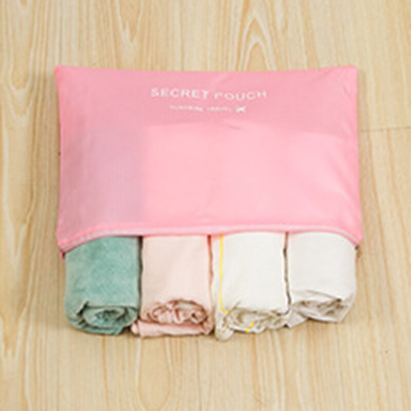 6 vnt./rinkinys Kelioniniai saugojimo krepšiai Namų užtrauktukas Skaitmeninis duomenų kabelio laikiklis Drabužiams Bagažo pakavimo kubas lagaminas Tvarkingas maišelis