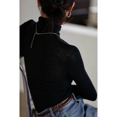 Γυναικείο μακρυμάνικο πουλόβερ με κουμπιά