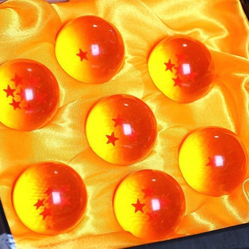 7 τμχ 3,5 εκατοστά Seven Stars Ball Set Crystal Balls Collection In Box Set Κλασικές φιγούρες δράσης Παιχνίδια Δώρα