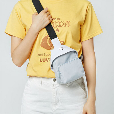 Kpop Bangtan Boys Mode Crossbody krūšu soma sievietēm Jauki mini tālruņu maki Kosmētikas ceļojumu uzglabāšanas somas Dāvanas