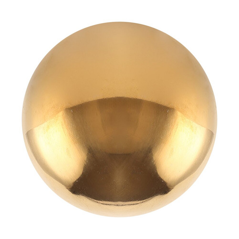 20 CM bumbiņas skatīšanās dārza spogulis globuss, dobas atstarojošas bumbiņas pulētas āra spīdīga pagalma nerūsējošā tērauda zelta diskobumba