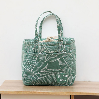 Модни чанти за обяд Връзка за пикник Тоте Преносима изолация Кутия за обяд Малка дамска чанта Хладилна чанта за напитки Сладки чанти за съхранение на храна