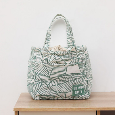 Модни чанти за обяд Връзка за пикник Тоте Преносима изолация Кутия за обяд Малка дамска чанта Хладилна чанта за напитки Сладки чанти за съхранение на храна