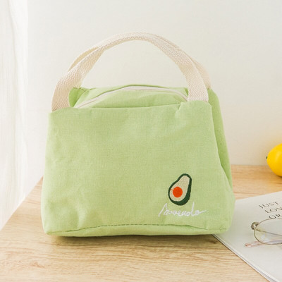 Модни чанти за обяд Връзка за пикник Тоте Преносима изолация Кутия за обяд Малка дамска чанта Хладилна чанта за напитки Сладки чанти за съхранение на храна