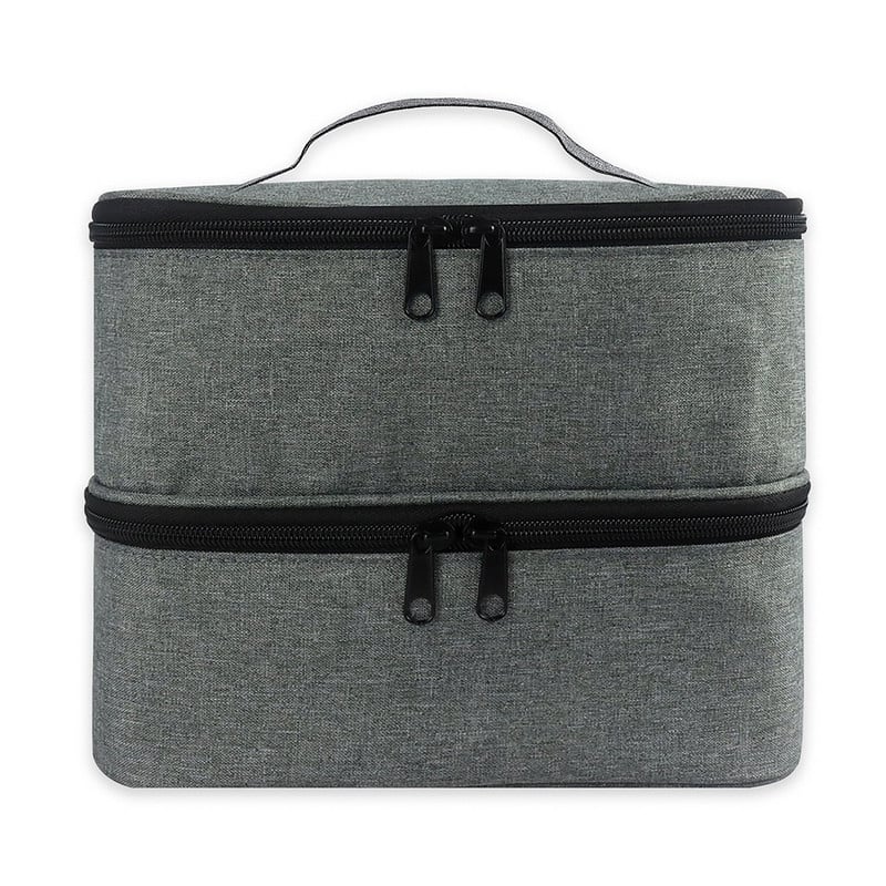 Nagų lako maišelis manikiūro kosmetikos nešiojamas laikymo dėklas pradedantiesiems profesionalus maišelis buitinės komodos organizatorius