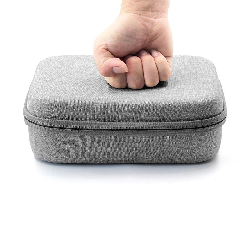 TUUTH ausinių dėklas, patogus kabelių laikymo krepšys kietiesiems diskams, USB, ausinėms, elektronikos tvarkyklei, vieno sluoksnio / dviejų sluoksnių