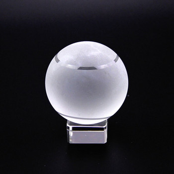 Атлетичен спортен сувенир, кристална топка, стъклена сфера със стойка, миниатюрен орнамент, топка, заземяваща кристален глобус, преспапие