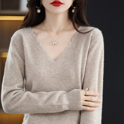 Γυναικείο μακρυμάνικο ριγέ πουλόβερ