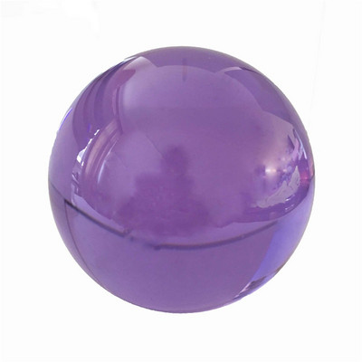 Κρυστάλλινη σφαίρα 70mm Paperweight Lilac Quartz Sphere Fengshui Στολίδια Διακόσμηση σπιτιού Ειδώλια Αναμνηστικά δώρα