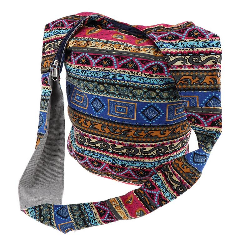 Genți Crossbody Hippie Thai Geantă Crossbody Hippie Boemă Geanta Hobo Sling Geantă Messenger realizată manual