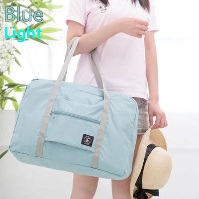 1 τεμ. Μεγάλες πτυσσόμενες αδιάβροχες τσάντες αποθήκευσης αποσκευών 6 χρωμάτων βαλίτσα τσάντα ταξιδιού Τσάντα ώμου Organizer τσάντα tote