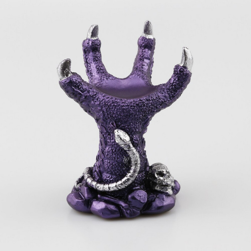 Resin Dragon kijelző állvány kristályüveg lencsék golyós jóslás fényképezéshez Lensball talp 60 80 100 120mm Magic Sphere tartó