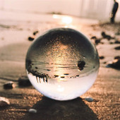 Για καθαρή φωτογραφία Γυάλινη μπάλα διακοσμητική μπάλα 70mm 60mm μπάλα φακού Globe κρυστάλλινη σφαίρα φακό Feng Shui Ball Sphere Stand