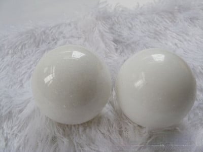 2 db/50mm természetes jade Baoding játékosok Solid Fitness Kézilabda Egészséges gyakorlat Dekompresszió Relaxáció Dekorációs labda