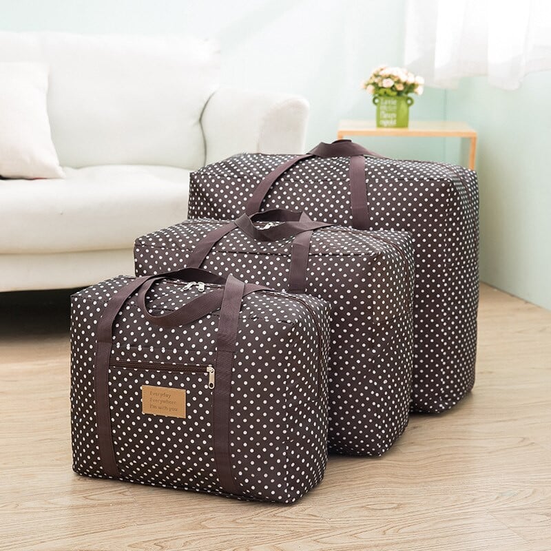 Naujas laikymo krepšys, storas Oksfordo medžiaginis antklodė, bagažo laikiklis, drabužių laikiklis, didelės talpos judamojo krepšio kelionės su užtrauktuku paketas