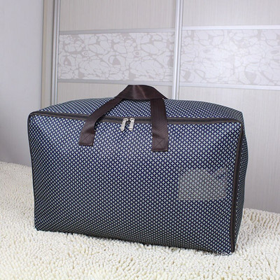 Új vízálló, hordozható ruhatároló táska-rendező Összecsukható szekrény-rendező párnapaplan takaró paplantáska-rendező