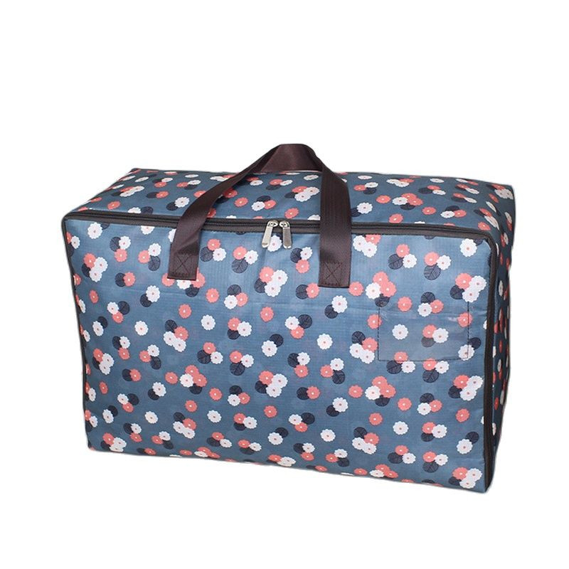 Új vízálló, hordozható ruhatároló táska-rendező Összecsukható szekrény-rendező párnapaplan takaró paplantáska-rendező