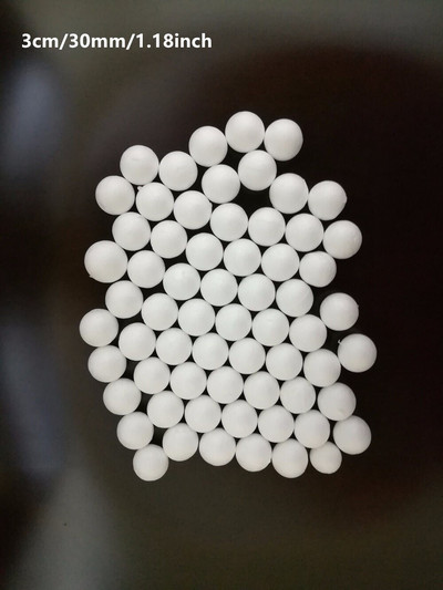 3 см 180 бр. 1,18 инча Бели топки за моделиране от пенополистирол от стиропор Консумативи за декорация на занаяти Декоративна топка
