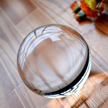 Фотографска стъклена кристална топка 40/50 мм сферична фотография Подпори за заснемане на снимки Обектив Прозрачна кръгла изкуствена топка Декор Подарък
